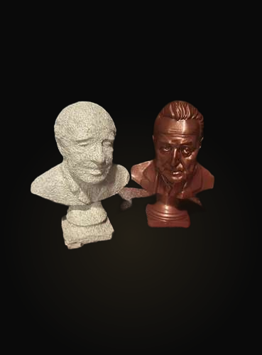Primerjava 3D kipcev različnih velikosti - Mini, Klasični, Premium