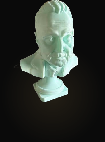 Spominski 3D kipec po meri Klasični paket - detajlni pogled