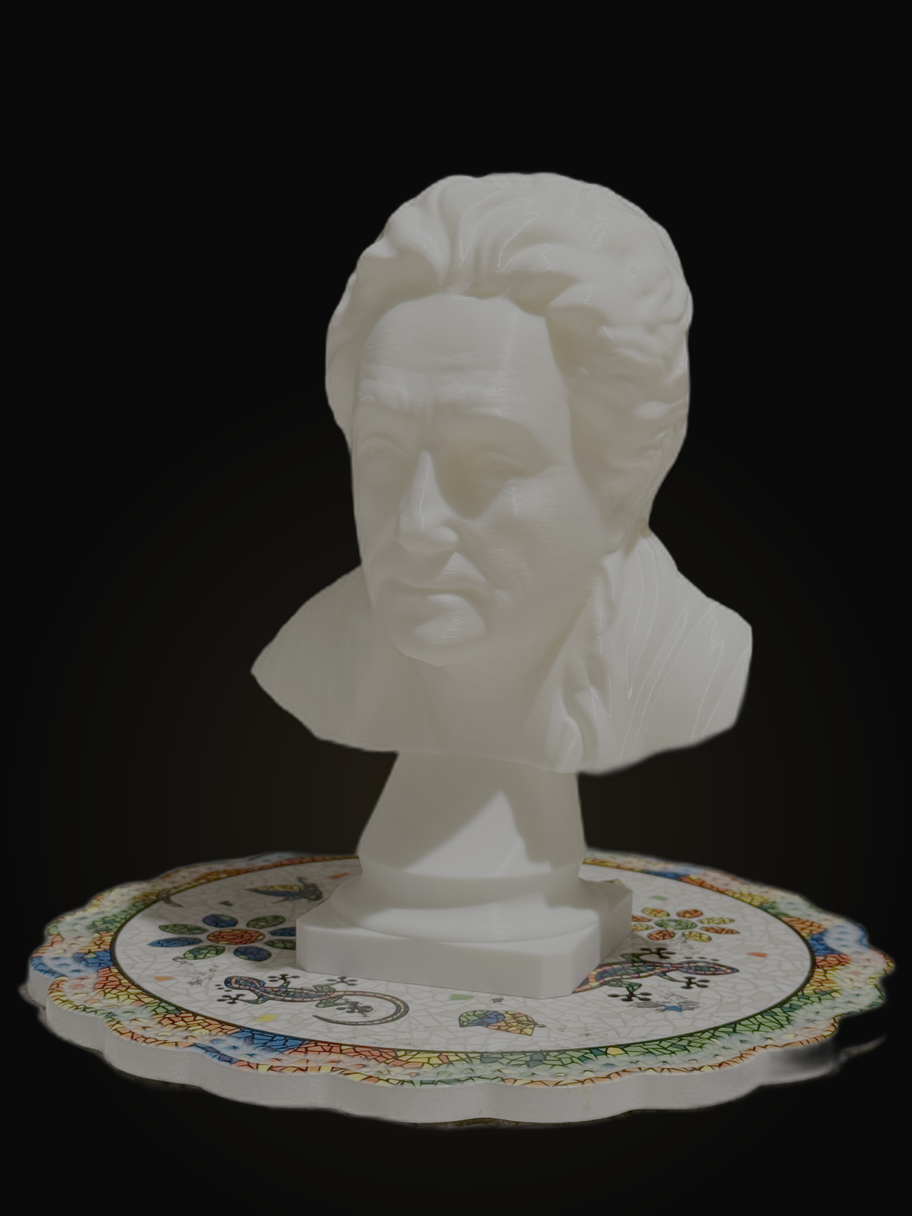 3D kipec — pogled s strani